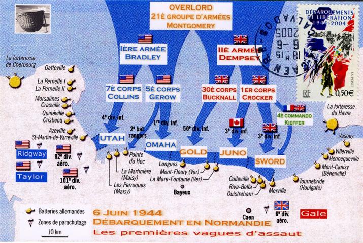 07 - Le plan gnral du dbarquement : les assauts terrestres et ariens