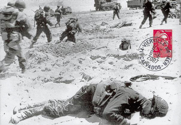 72 -  Les lieux du dbarquement : Omaha beach 13