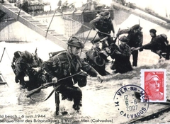 92 - Les lieux du dbarquement : Gold beach 2