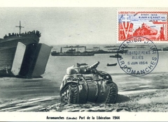 130 -  Les renforts en hommes et en matriels ne cessent d'affluer sur les plages 2