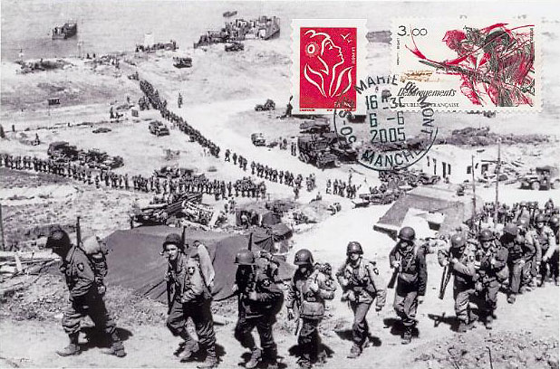 141 - Les renforts en hommes et en matriels ne cessent d'affluer sur les plages 13