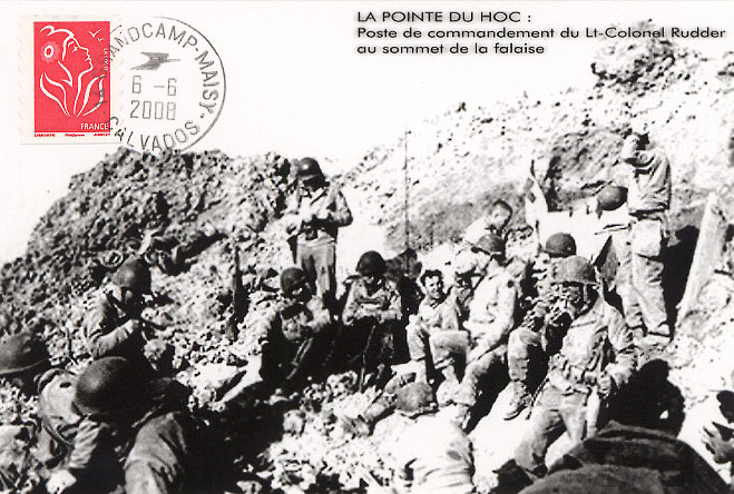 90 - Les lieux du dbarquement : La pointe du Hoc 7