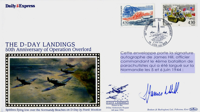 24 -  Les oprations ariennes : vol de Spitfires au-dessus des plages de Normandie  1