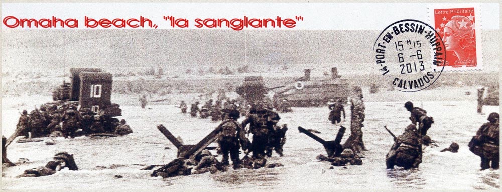 65 -  Les lieux du dbarquement : Omaha beach 7