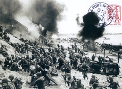 69 -  Les lieux du dbarquement : Omaha beach 11