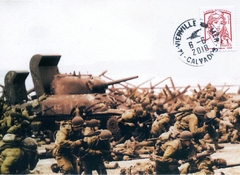 68 -  Les lieux du dbarquement : Omaha beach 10