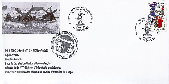 66 -  Les lieux du dbarquement : Omaha beach 8