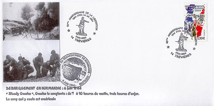 73 -  Les lieux du dbarquement : Omaha beach 14