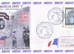 88 - Les lieux du dbarquement : La pointe du Hoc 5