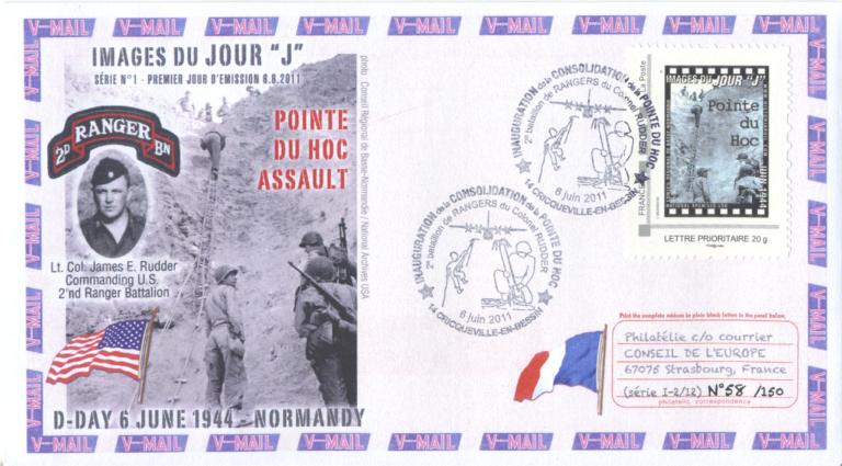 88 - Les lieux du dbarquement : La pointe du Hoc 5