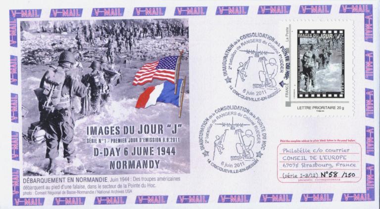 89 -  Les lieux du dbarquement : La pointe du Hoc 6