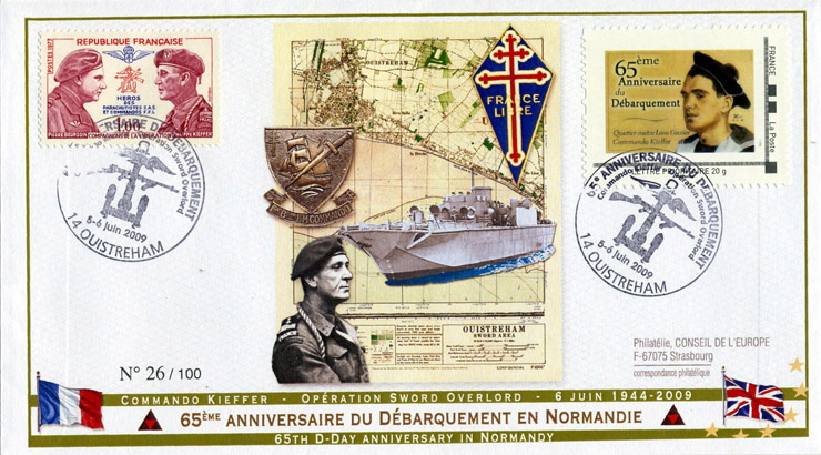 117 -  Les lieux du dbarquement : Sword beach, Ouistreham 7