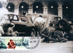 34 -  Les soldats de la 2me DB librent la capitale avec lappui des forces de lintrieur 3