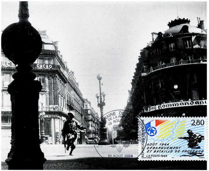 30 -  Le premier soldat de la 2me DB entre dans la capitale