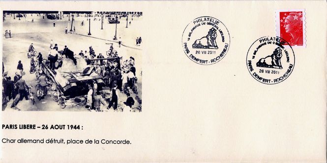 65 -  La fin de loccupation allemande : la destruction dun char ennemi 2