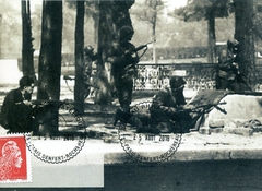 37 - Les soldats de la 2me DB librent la capitale avec lappui des forces de lintrieur  6