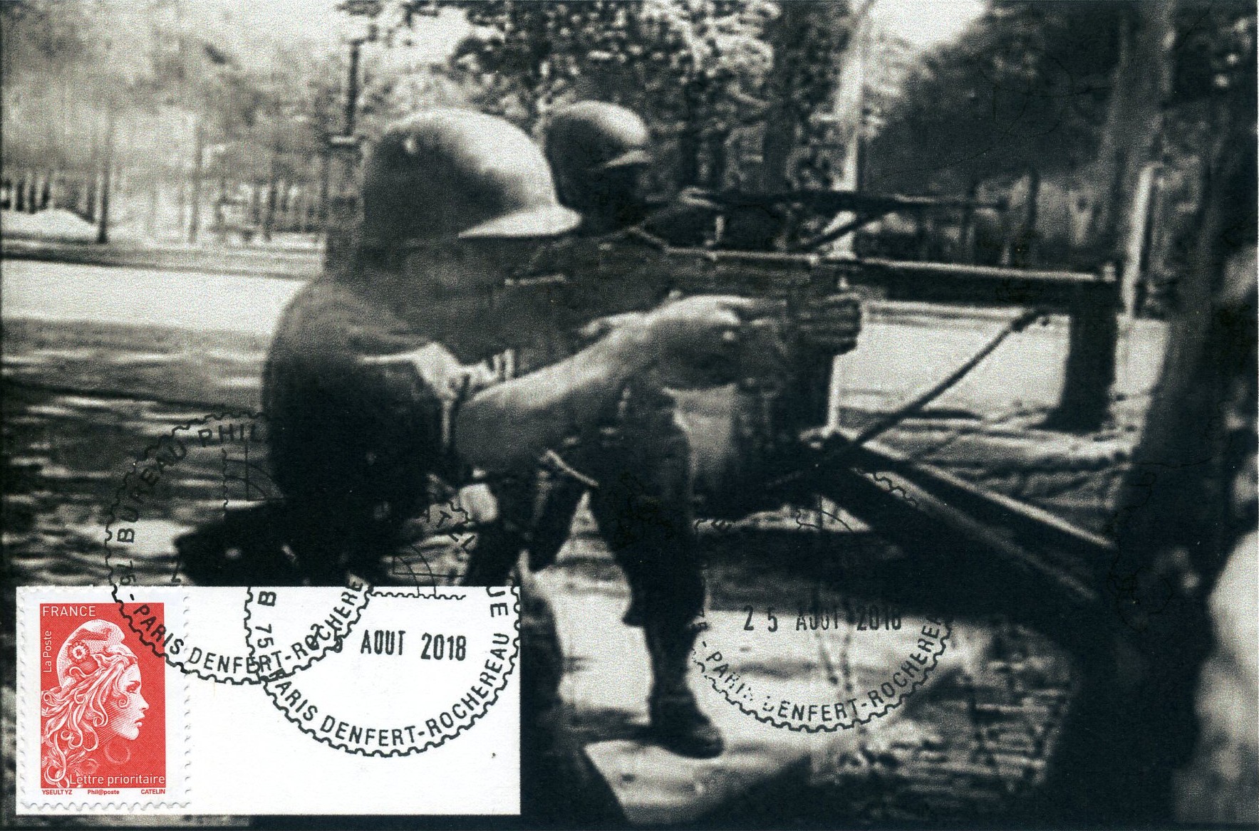 38 - Les soldats de la 2me DB librent la capitale avec lappui des forces de lintrieur  7