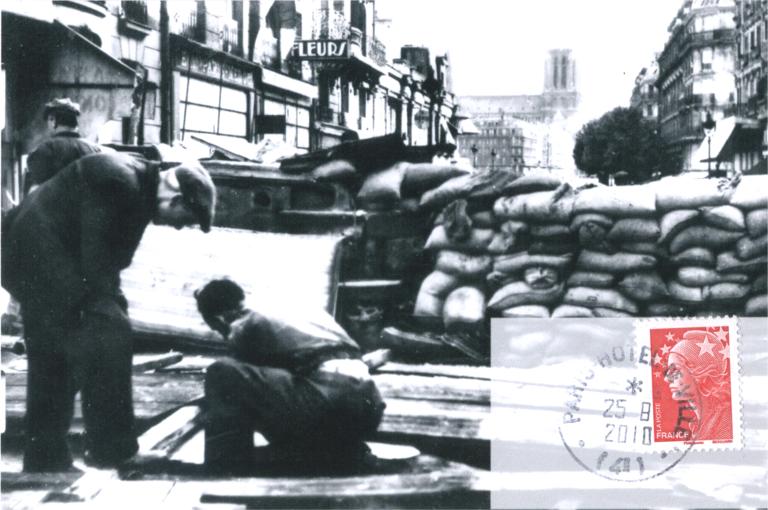 17 - Des barricades improvises barrent les rues de la capitale 9