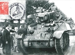 43 -  L'entre triomphale de la 2me DB dans la capitale 5