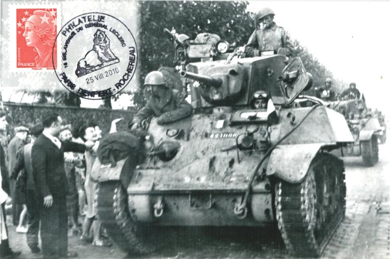 43 -  L'entre triomphale de la 2me DB dans la capitale 5