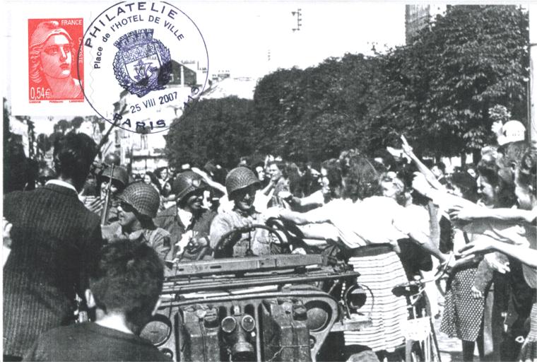 48 -  L'entre triomphale de la 2me DB dans la capitale 10