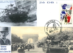 91 -  La 2me DB participe  la libration du territoire