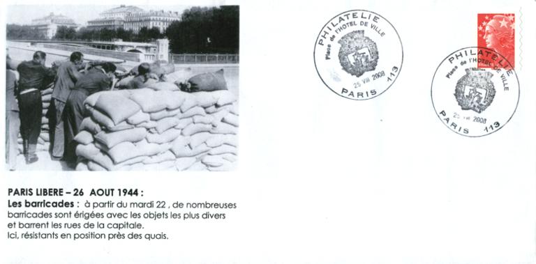 18 - Des barricades improvises barrent les rues de la capitale 10