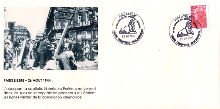 67 -  La fin de l'ocupation allemande : la destruction des panneaux 4